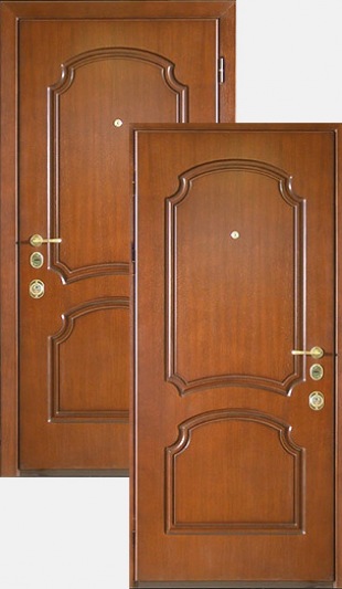 дверь входная на заказ МДФ с обоих сторон