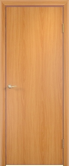 дверь ламинированная гладкая миланский орех