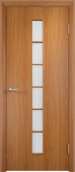 дверь стекленная Диез миланский орех