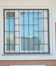 Решетка на окна сварная №3