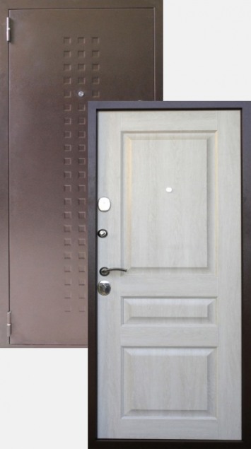 дверь входная VD-46 Дуб кремовый Voron Doors